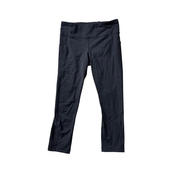 lululemon athletica Pants - LULULEMON Athletica Wunder Train Cropped Tights/leggings w/ Pockets, Black; 6